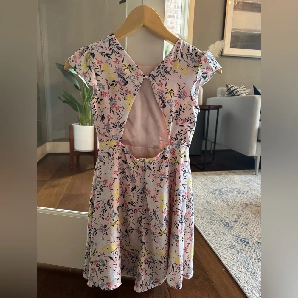 Nordstrom Pink Floral Dress